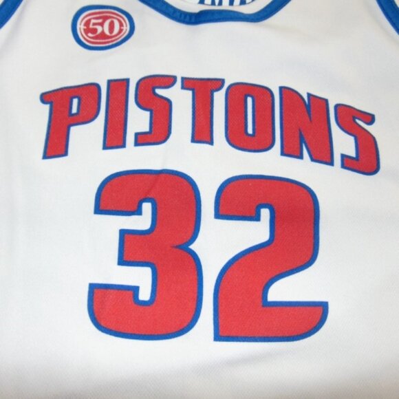 Mens Pistons Dumars Hamilton Reversible Jersey Chevy 50th Anniversary Vintage - Picture 2 of 8